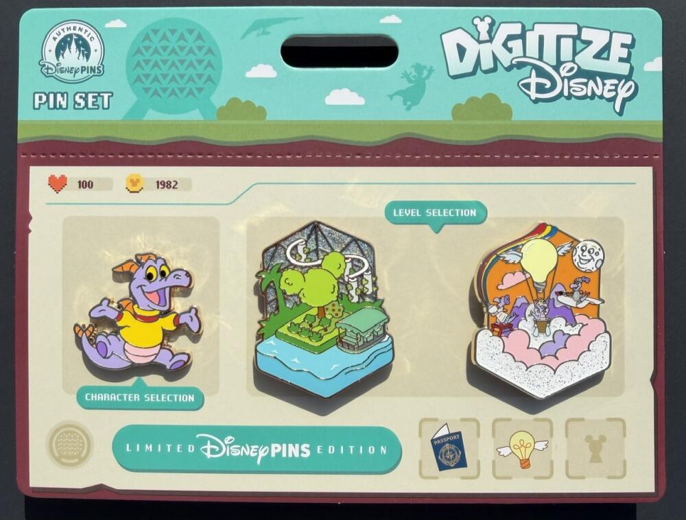Digitize Disney Collection: Walt Disney World - Epcot 3-pin Set w