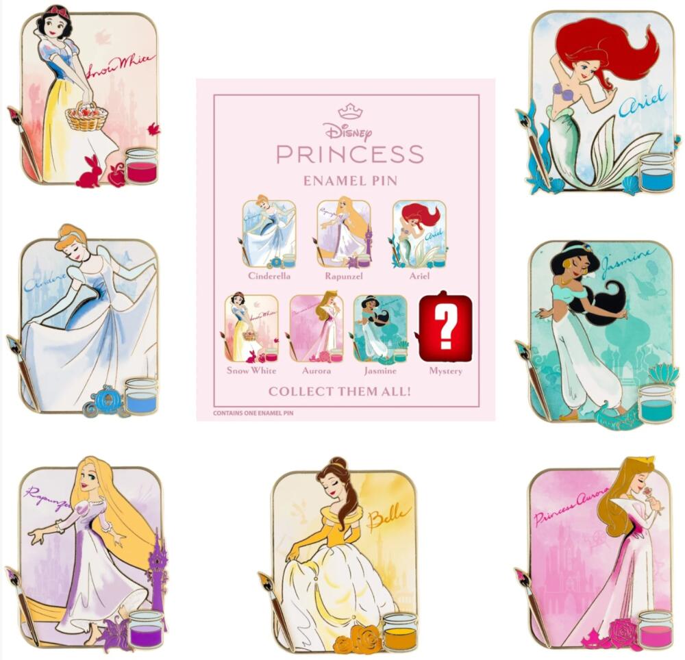 Princess Brushstrokes of Royalty Jumbo Mystery Series - Pink A La