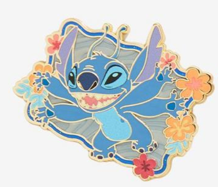 Stitch Cousins Floral Frame Blind Box - Stitch (X-626) | PIN 127154