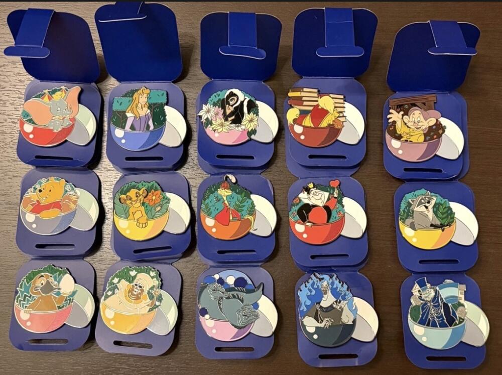 Vending Machine Mystery - Series 1 Disney Trading Pin Series | Pin & Pop