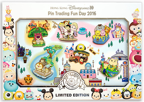 Hong Kong Disney Land Attractions Set