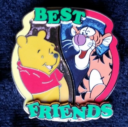 Pooh and Tigger Pin Set - Full Set