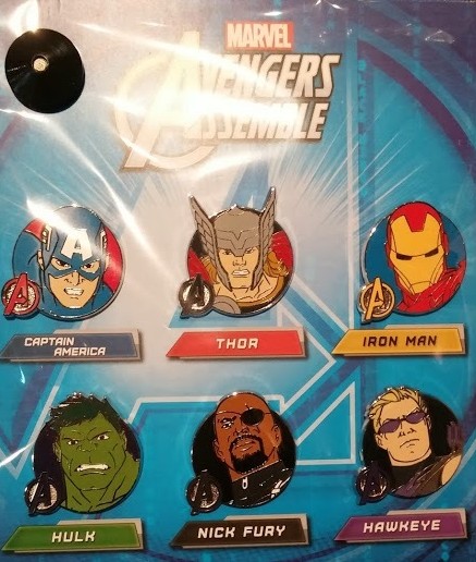 Captain America, Thor, Iron Man, Hulk, Nicke Fury & Hawkeye