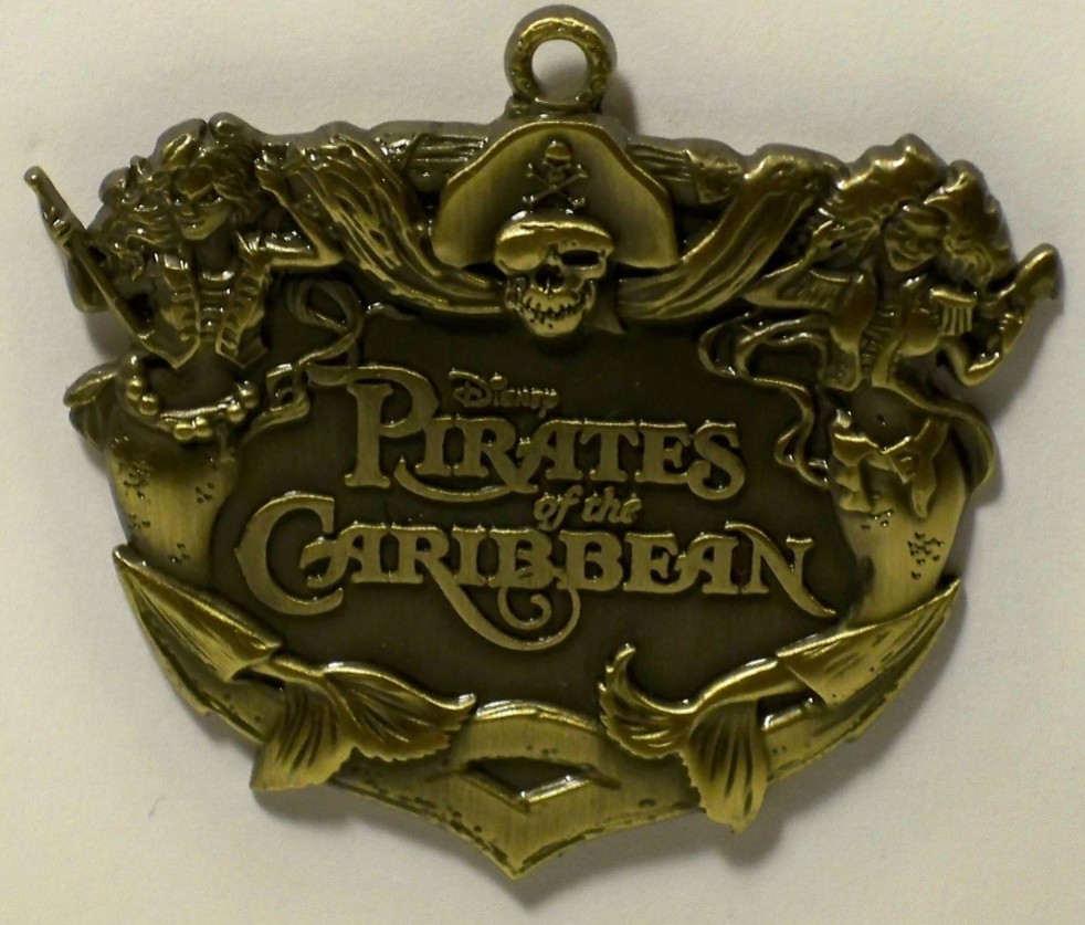 Pirates of the Caribbean - Pirates of the Caribbean Attraction Plaque ...