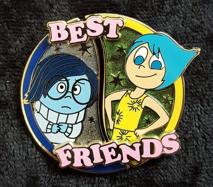 Joy and Sadness Pin Set - Full Set
