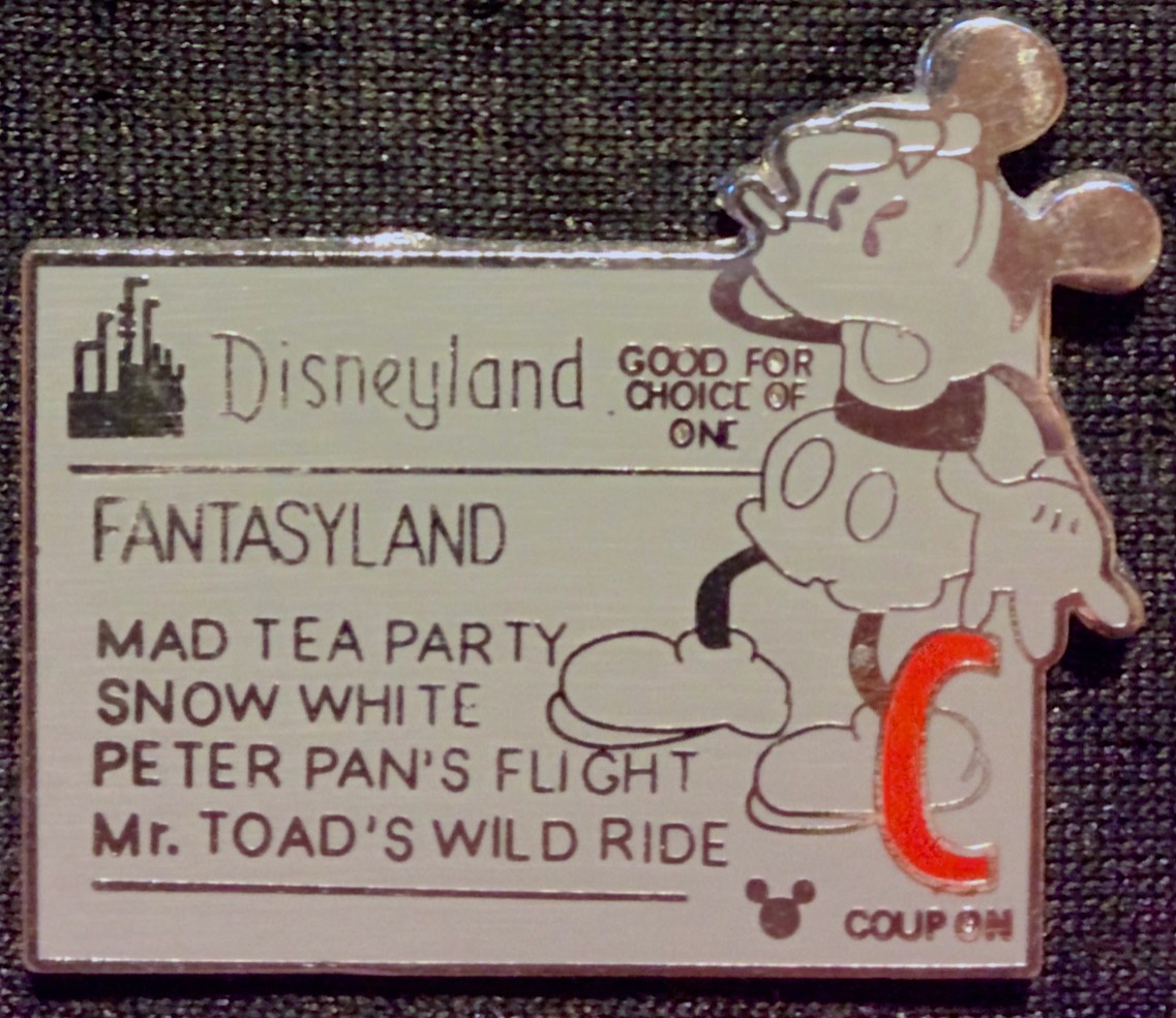 Cast Lanyard Series III - Disneyland Tickets - 
