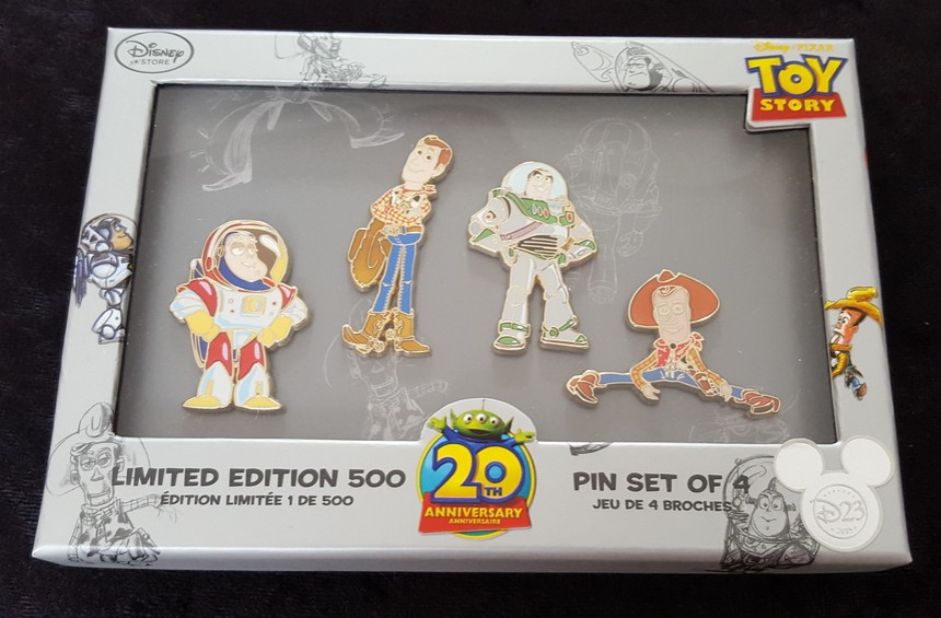 Buzz and Woody Concept to Final Boxed Set — Full Set