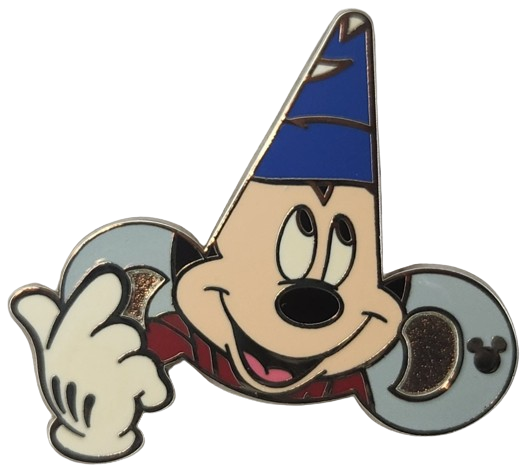 2013 Hidden Mickey - Park Icons - Hollywood Studios - Sorcerer