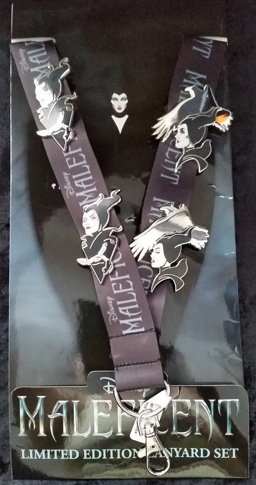 Maleficent Lanyard Set