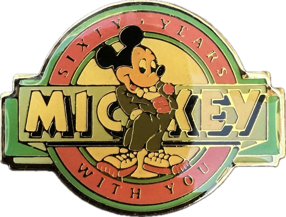 Mickey Mouse Sixty Years with You (pink & aqua version; no film