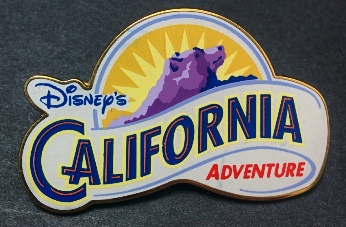 Disney's California Adventure White Logo | PIN 18300
