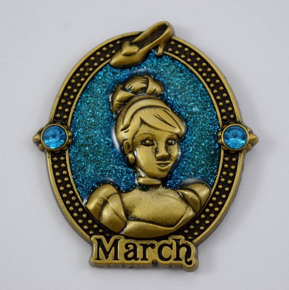 Princess Birthstone - Cinderella - March | PIN 16132