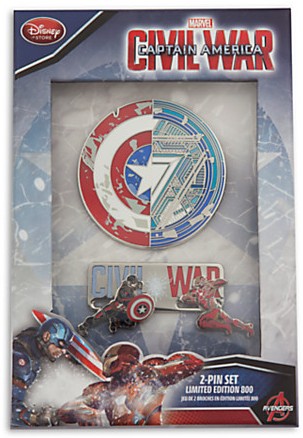 Captain America: Civil War Limited Edition Pin Set