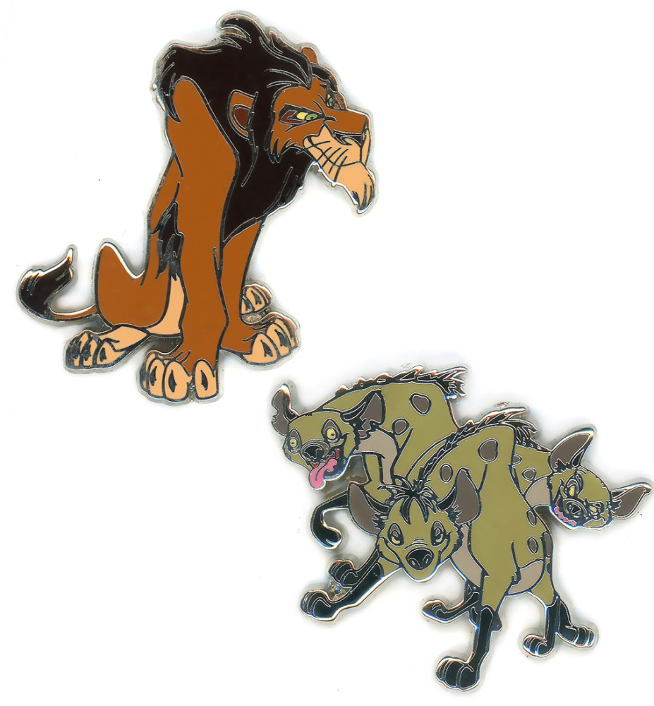 Scar with Ed, Shenzi and Banzai