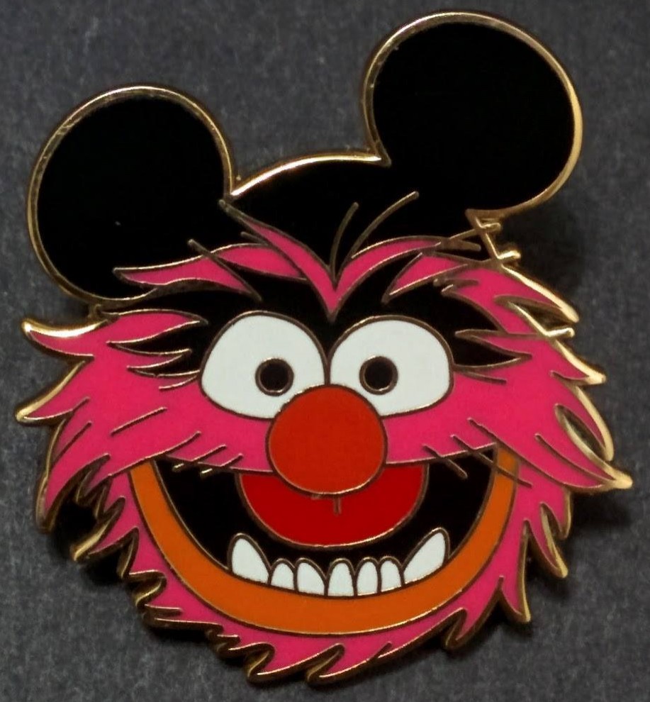 Mickey Muppet Muppets with Mickey Ear Hats Boxed Set - Animal | PIN 5666