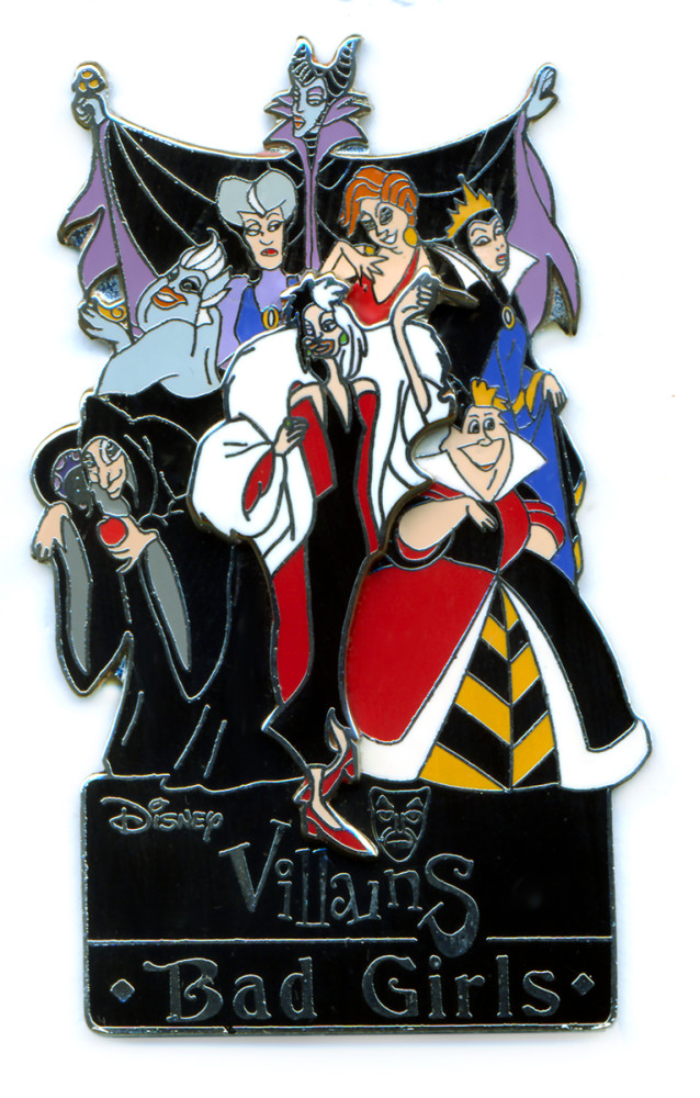 未使用 Disney Villains Bad Girls & Boys ピンズ - メルカリ