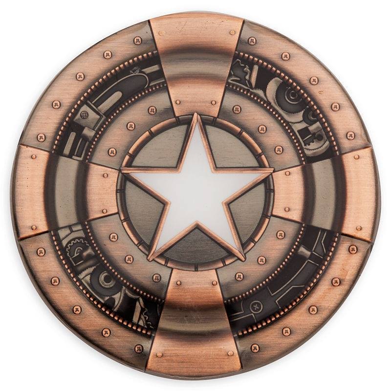 Captain America 75th Anniversary Pin Set - Steam Punk Shield