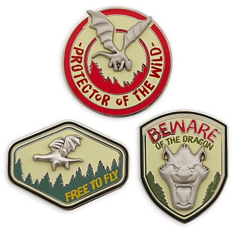 Pete's Dragon Live Action 3-Pin Set