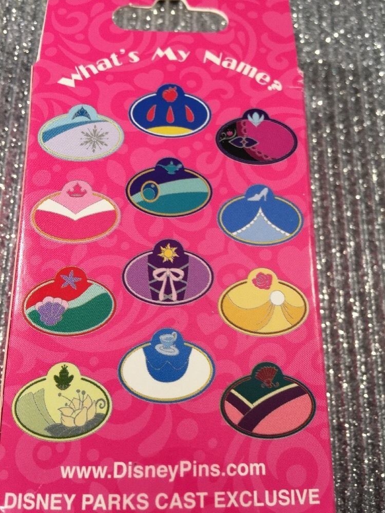 What's My Name Badge Mystery Set - Disney Heroines