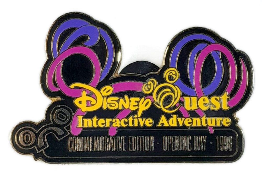 Pin of the Month 2000 - DisneyQuest Opening Day - Commemorative