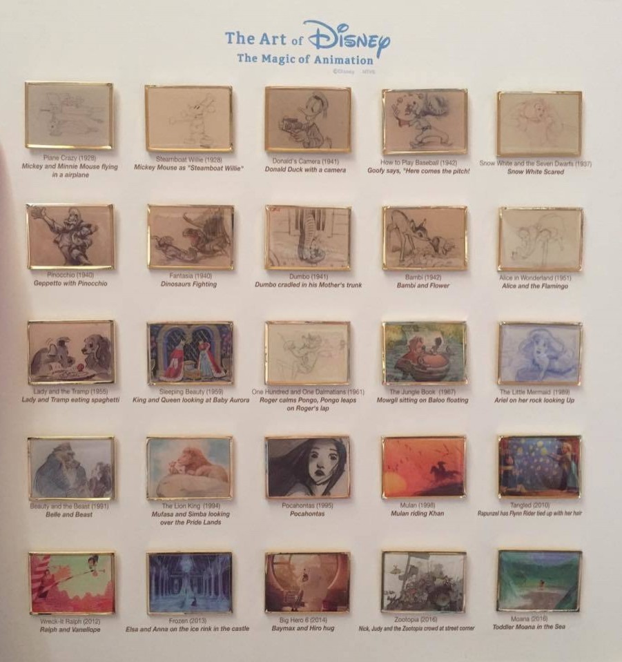 Japan - The Art of Disney Disney Trading Pin Series - Page 1