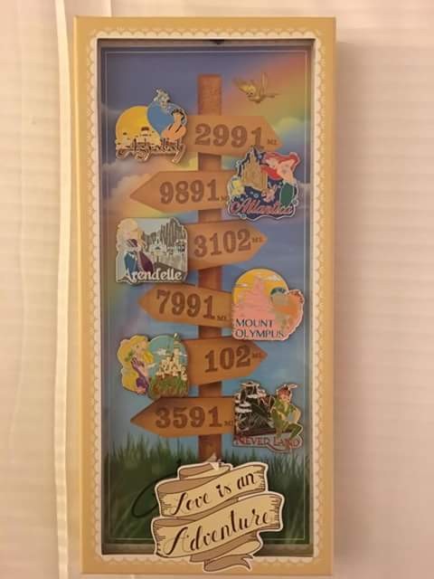 Love Can Got the Distance Scavenger Hunt Pin Set