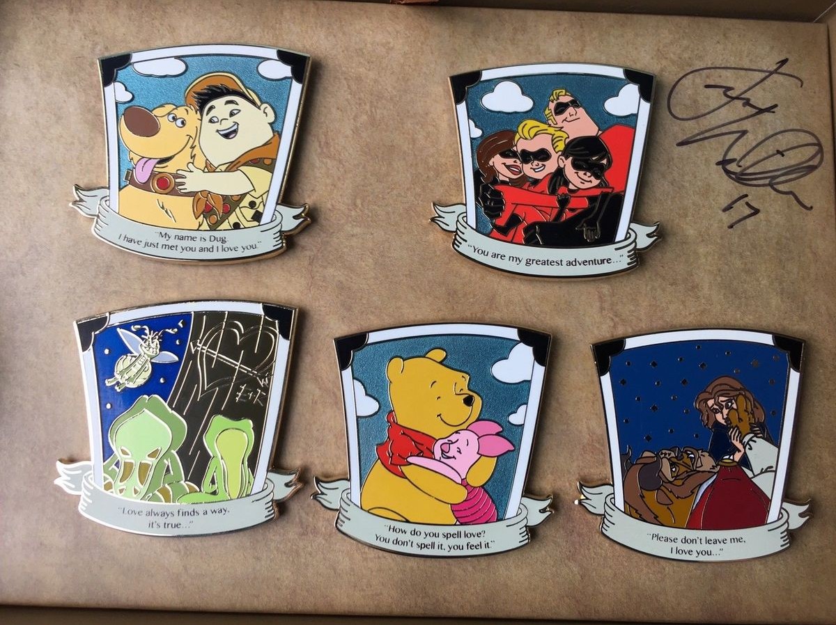 Love is Quotable Five Pin Box Set