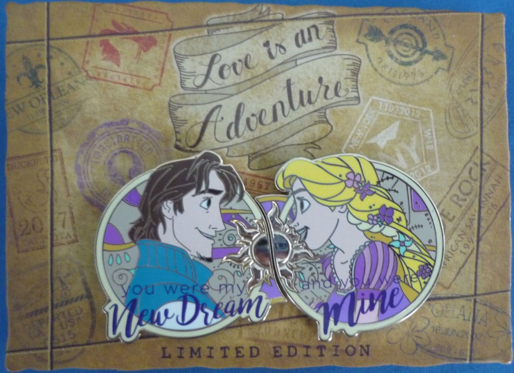 Love is Light: Rapunzel and Flynn set