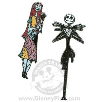 Jack and Sally 2 Pin Set