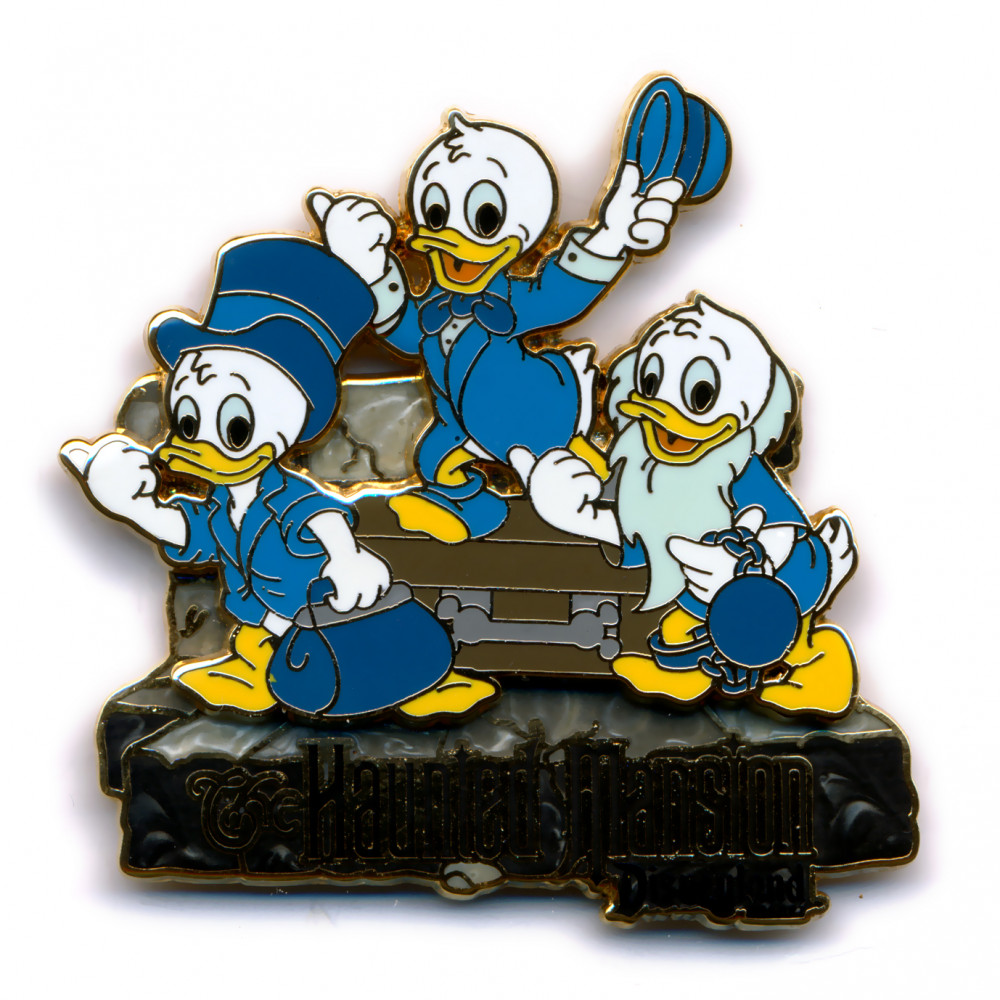 23088 - Huey, Dewey and Louie as Hitchhiking Ghosts - Mickey's Pin