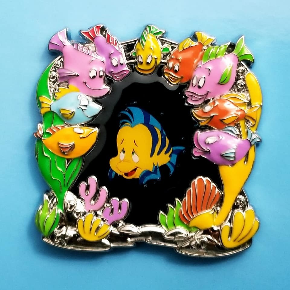 October 2017 Park Pack - Sea Creatures Frame - Version 2 - Flounder ...