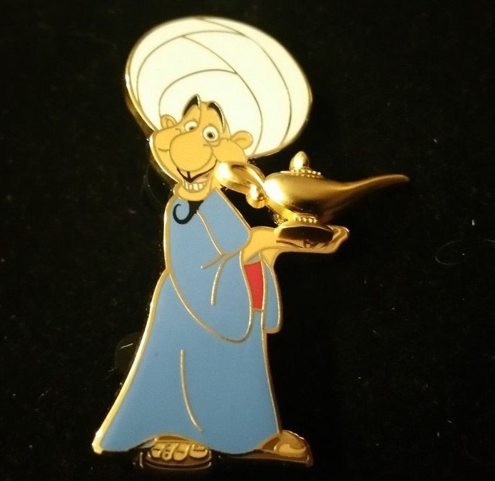 Aladdin 25th Anniversary - Box Set of 6 pins - Narrator | PIN 20603