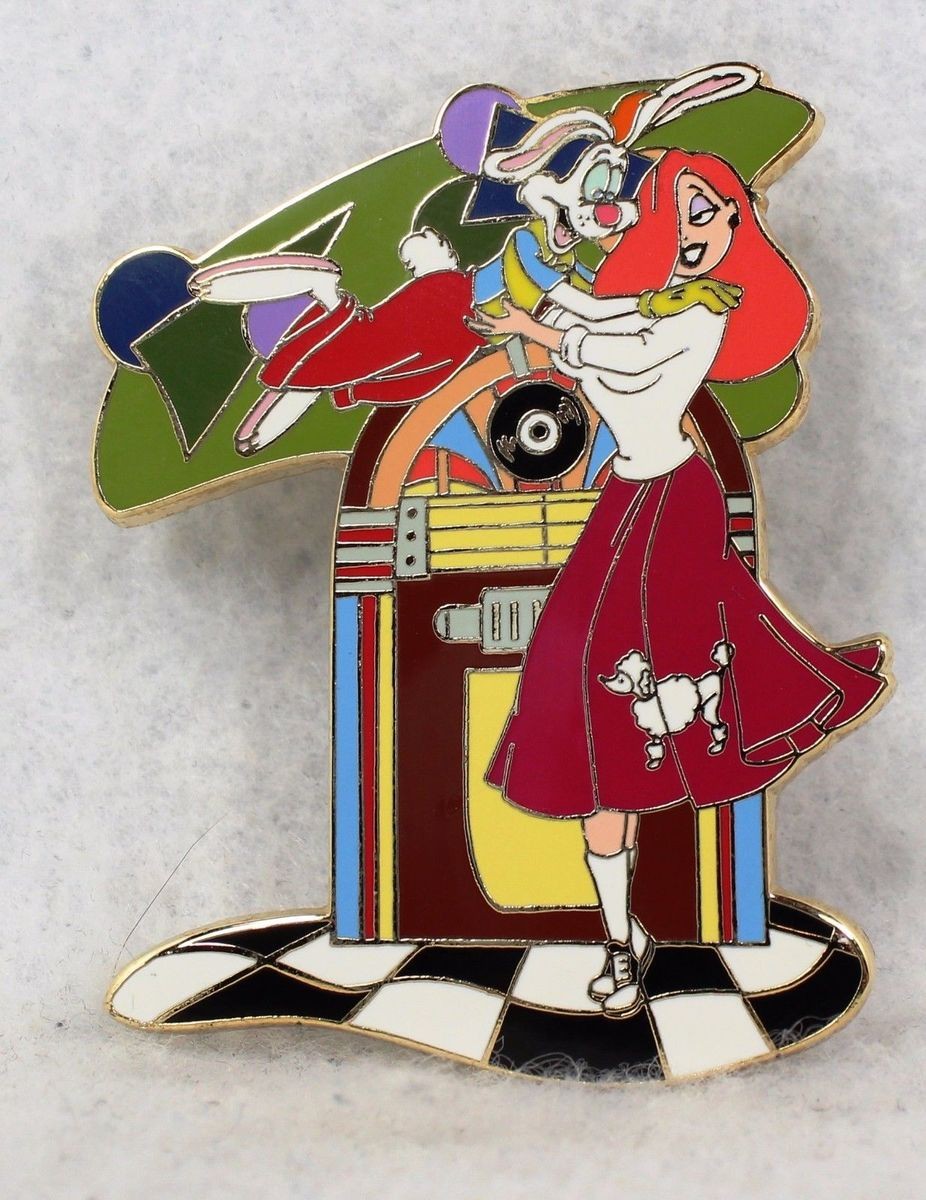 Roger and Jessica Rabbit Dancing - Sock Hop | PIN 7461