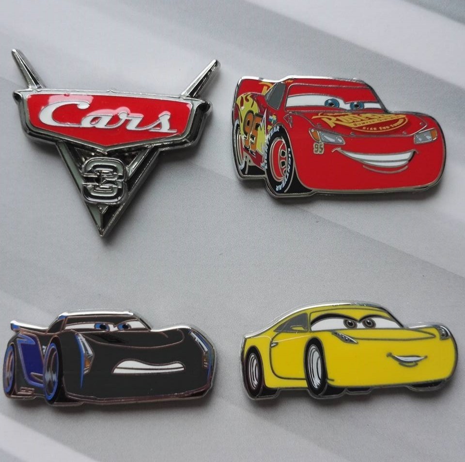 Cars 3 - 4 Pin Boxed Set
