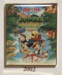 Japan - Disney on Ice Japan Tour 30 Years 1986-2015 - Framed Pin