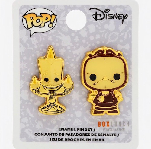 Funko Pop! Lumiere and Cogsworth