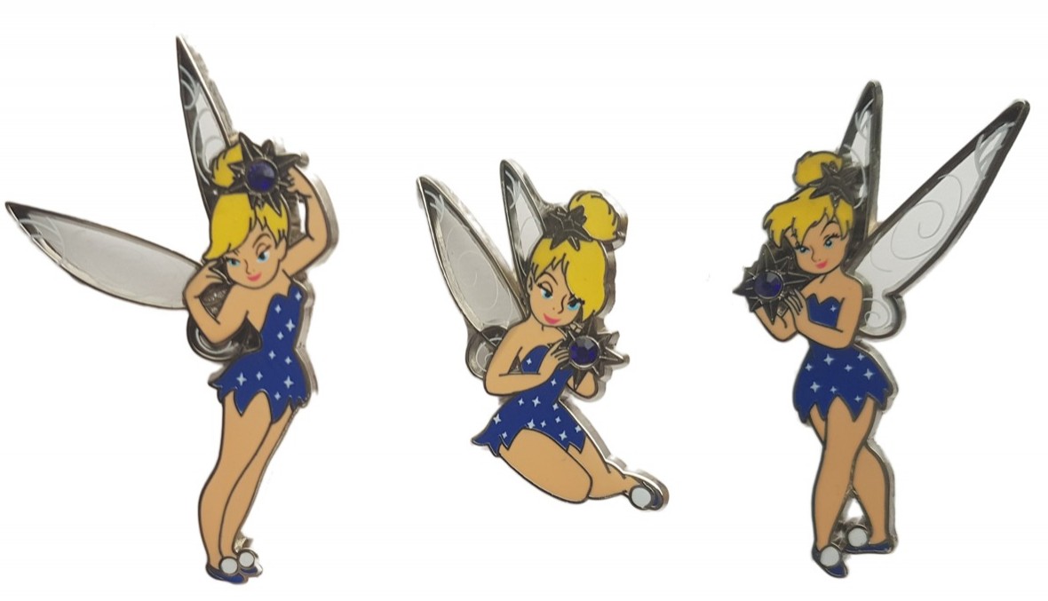 Tinker Bell 3-pin Set