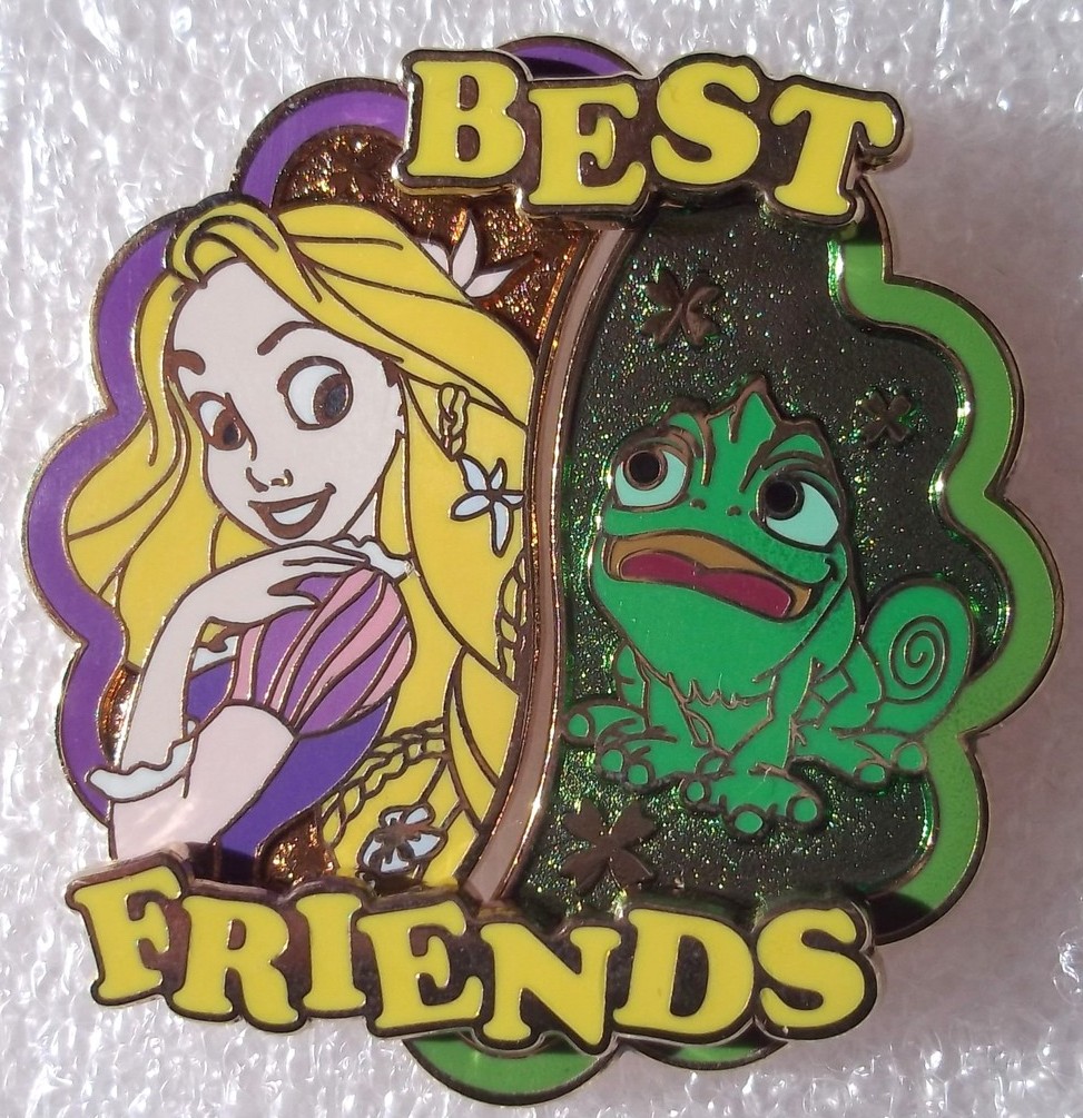Rapunzel and Pascal 2-Pin Set