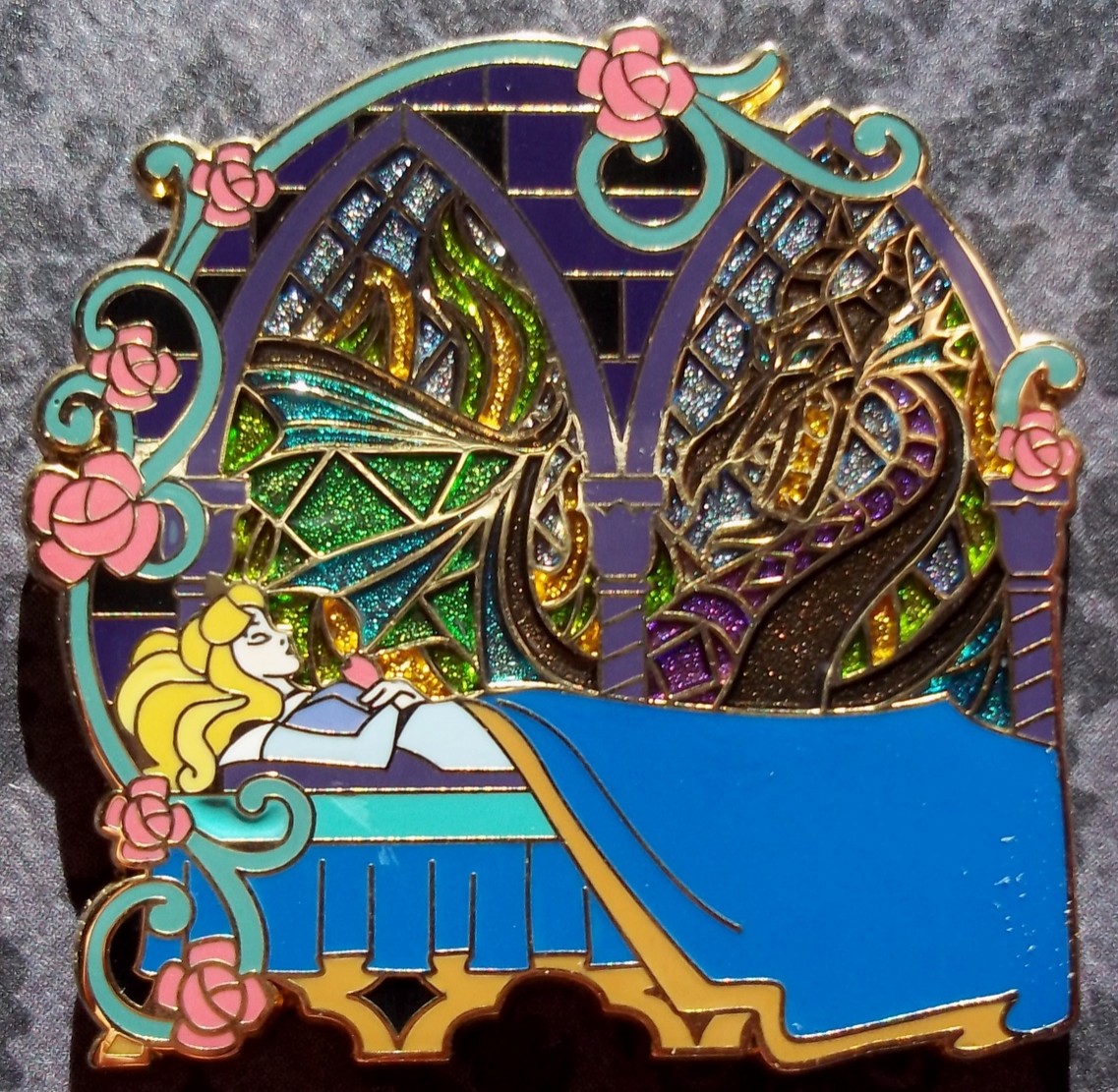 Create-A-Pin - Aurora and Maleficent Dragon | PIN 4106