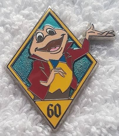Disneyland 60th Diamond Celebration Mystery - Mr Toad | PIN 11425
