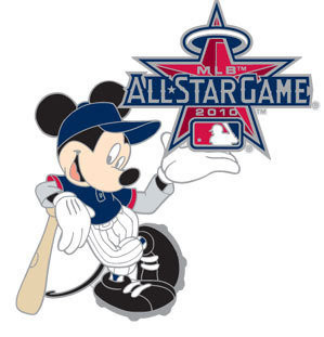 記念品+関連グッズ MLB 2010 All-Star Game Pin Set Disney Disney 2010 MLB All-Star Game Collectible Pin Set Limited