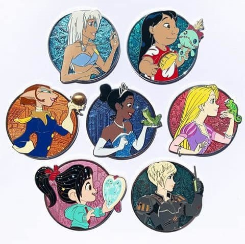 Disney Heroines Profile - Set #4 | PIN 13132