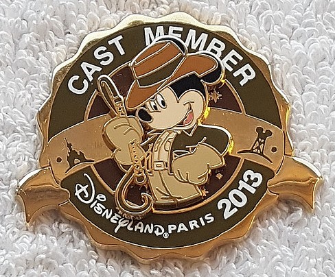 Cast Member Pin Trading - Mickey Mouse as Indiana Jones | PIN 4729