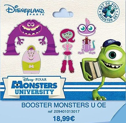 Monsters U OE Booster Set