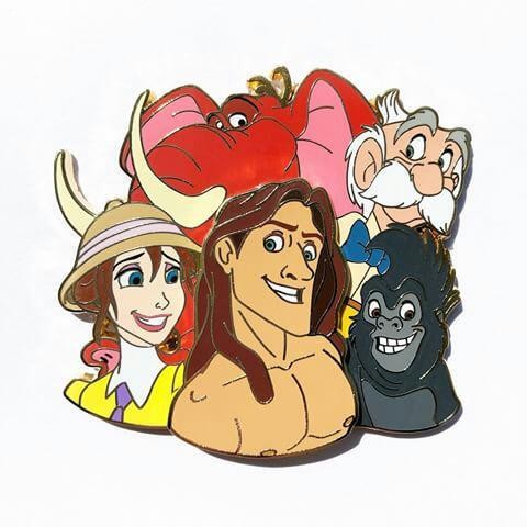 WDI Character Clusters - Tarzan | PIN 11933