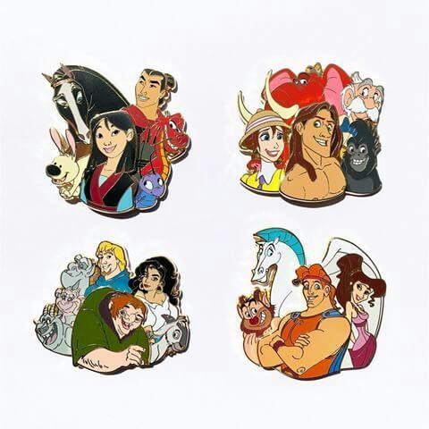 WDI Character Clusters - Set #5 | PIN 11935
