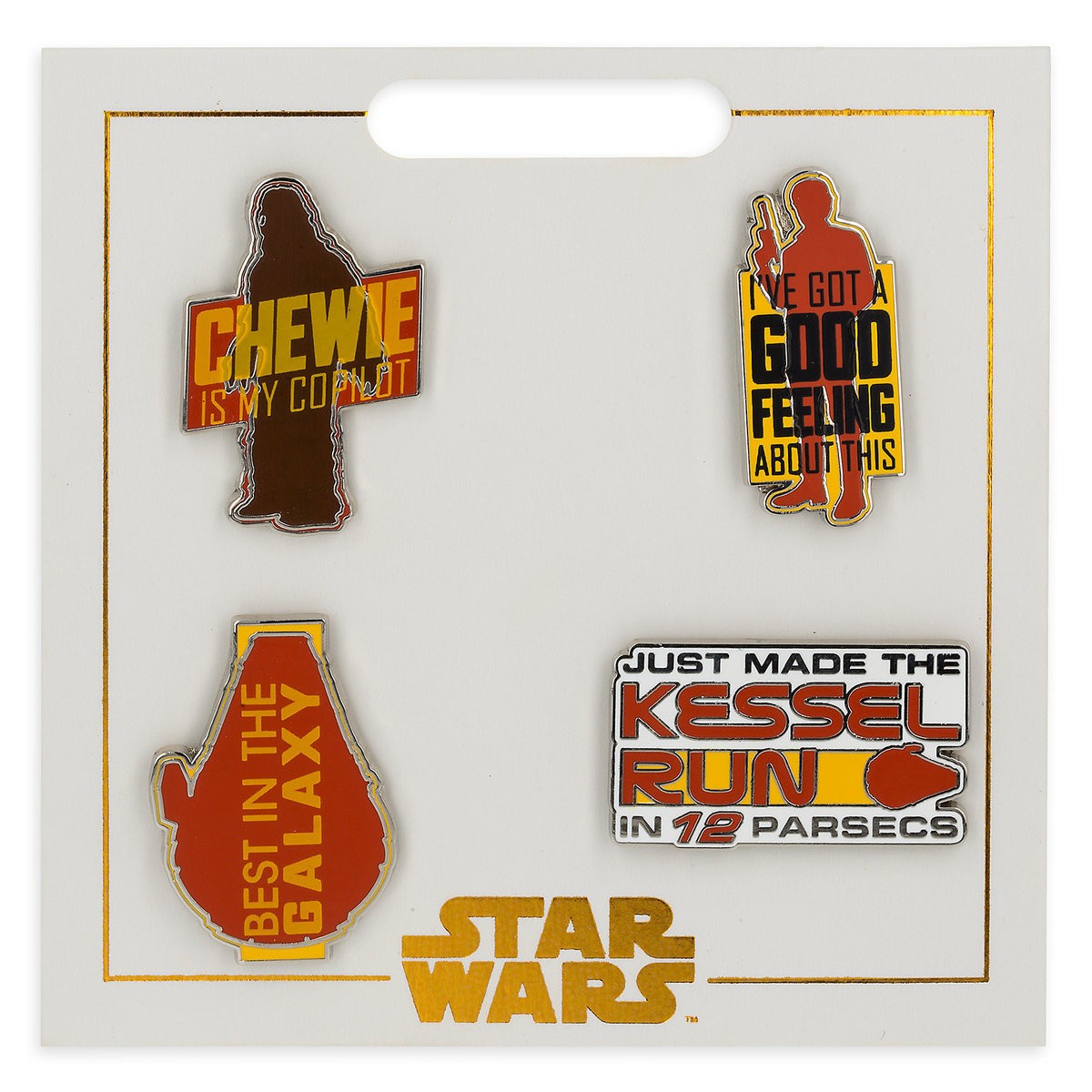 Solo: A Star Wars Story Pin Trading Flair Set (4 pins)