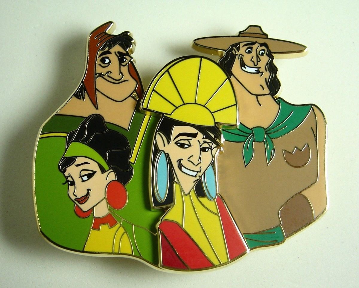 WDI Character Clusters - Emperor's New Groove | PIN 9915