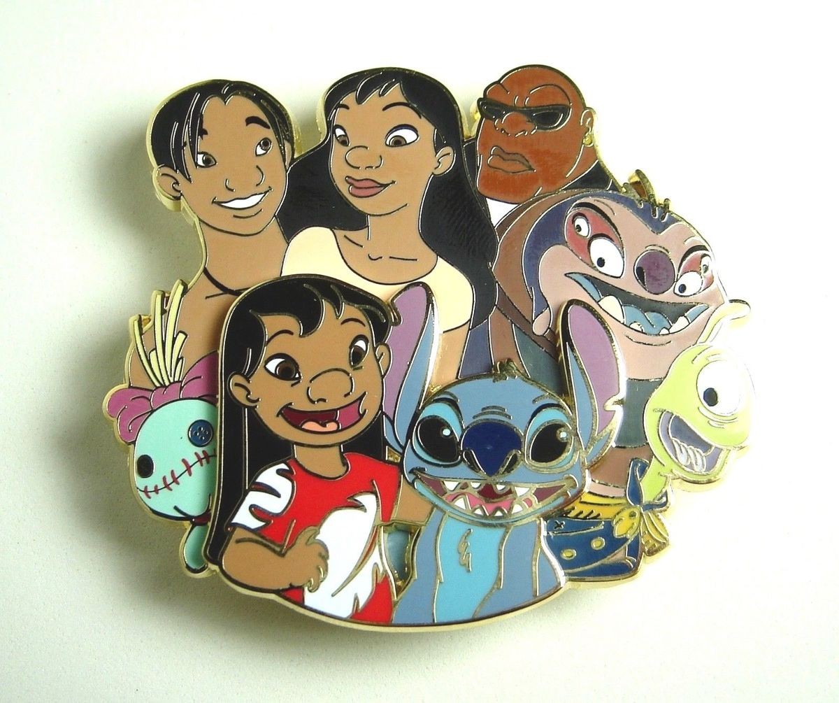 WDI Character Clusters - Lilo & Stitch | PIN 9917