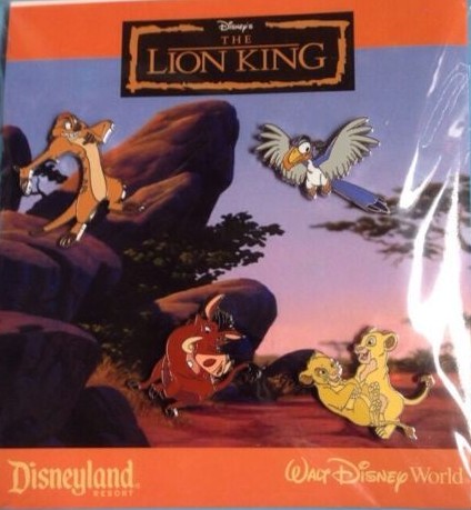 2009 Lion King 4-Pin Booster Collection